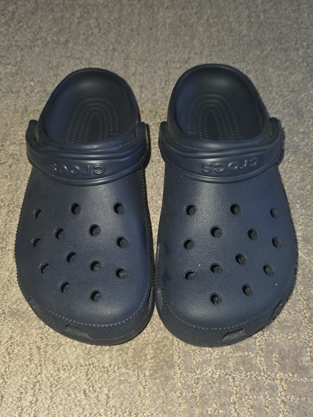 Crocs Classic Clog - Navy Blue Womens 9